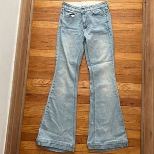 Stella McCartney flared mid-rise jeans